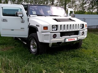2003 Hummer H2 I, белый, 1380000 рублей, вид 1