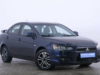 2008 Mitsubishi Lancer X, синий, 859000 рублей, вид 1