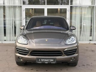2011 Porsche Cayenne S Hybrid II (958), коричневый, 1899000 рублей, вид 2