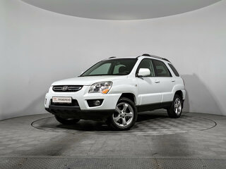 2009 Kia Sportage II Рестайлинг, белый, 769000 рублей, вид 1