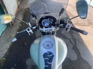 2003 Yamaha BT1100 Bulldog, серебристый, 355000 рублей, вид 1