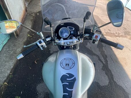 2003 Yamaha BT1100 Bulldog, серебристый, 390000 рублей, вид 1