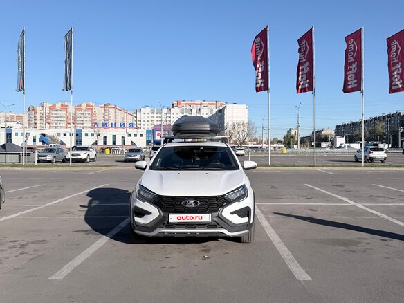 2023 Lada (ВАЗ) Vesta Cross I Рестайлинг (NG), белый - вид 12
