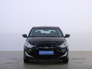 2012 Hyundai Solaris I, чёрный, 769000 рублей, вид 2