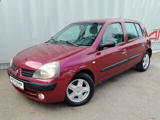 2003 Renault Clio II Рестайлинг, красный, 349000 рублей, вид 2