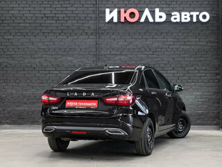 2024 Lada (ВАЗ) Vesta I Рестайлинг (NG), чёрный, 1270000 рублей, вид 4