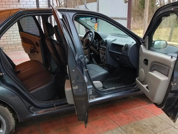 2006 Renault Logan I, серый, 340000 рублей - вид 13