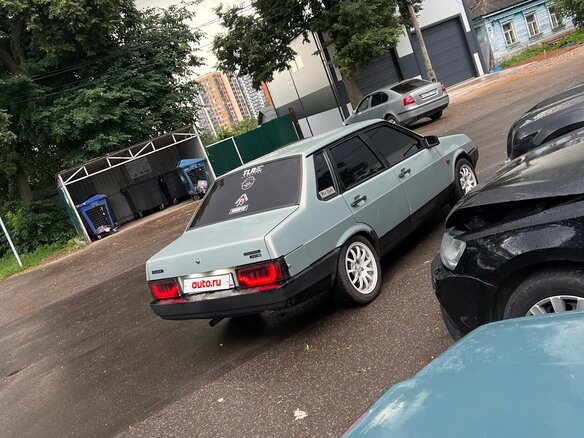2002 Lada (ВАЗ) 21099, серый, 400000 рублей - вид 5