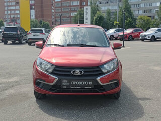 2020 Lada (ВАЗ) Granta I Рестайлинг, красный, 960400 рублей, вид 2