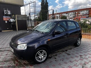 2008 Lada (ВАЗ) Kalina I, синий, 250000 рублей, вид 1
