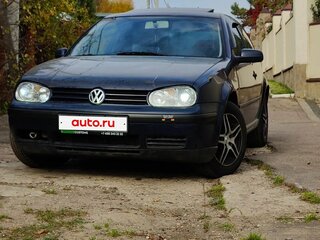 2002 Volkswagen Golf IV, синий, 350000 рублей, вид 3
