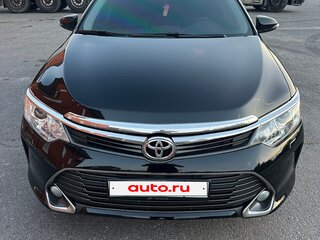 2015 Toyota Camry VII (XV50) Рестайлинг, чёрный, 1999999 рублей, вид 3