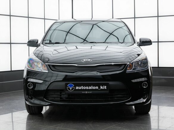 2018 Kia Rio IV, чёрный, 1559000 рублей - вид 1