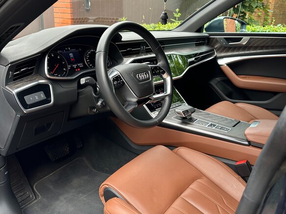 2020 Audi A7 45 TFSI II (4K), серый, 5450000 рублей - вид 10