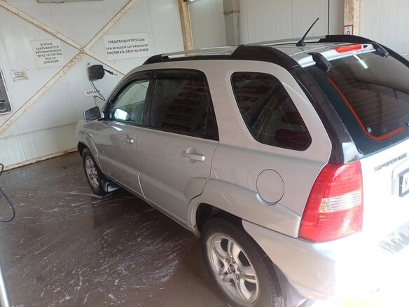 2007 Kia Sportage II, серый, 660000 рублей - вид 8