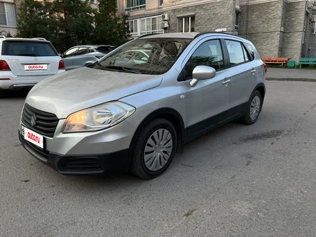 2014 Suzuki SX4 II (S-Cross), серебристый, 1250000 рублей, вид 1