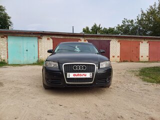 2004 Audi A3 II (8P), чёрный, 440000 рублей, вид 3
