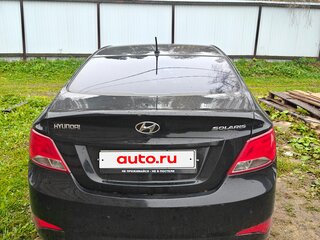 2014 Hyundai Solaris I Рестайлинг, чёрный, 1100000 рублей, вид 3