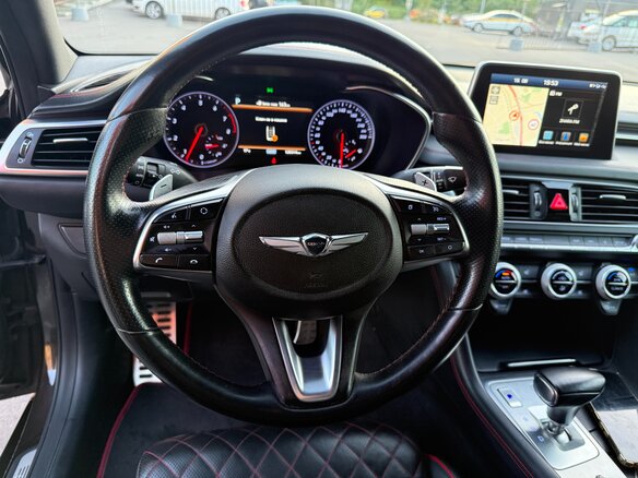 2018 Genesis G70 I, коричневый - вид 15