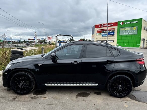 2008 BMW X6 50i 6-speed I (E71), чёрный - вид 12