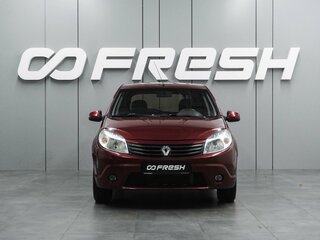 2011 Renault Sandero I, красный, 599000 рублей, вид 3