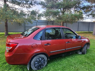 2013 Lada (ВАЗ) Granta I, серебристый, 550000 рублей, вид 4