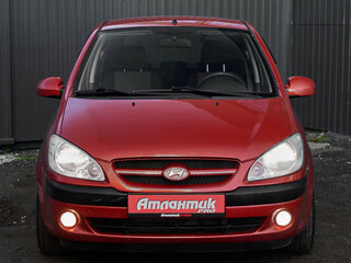 2008 Hyundai Getz I Рестайлинг, красный, 360000 рублей, вид 4
