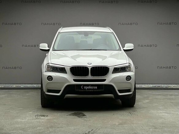 2014 BMW X3 20i xDrive II (F25), белый - вид 1
