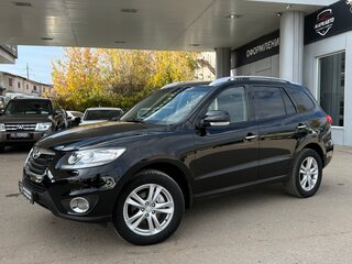 2011 Hyundai Santa Fe II Рестайлинг, чёрный, 1325000 рублей, вид 3