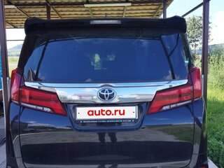 2022 Toyota Alphard III Рестайлинг, чёрный, 5750000 рублей, вид 4