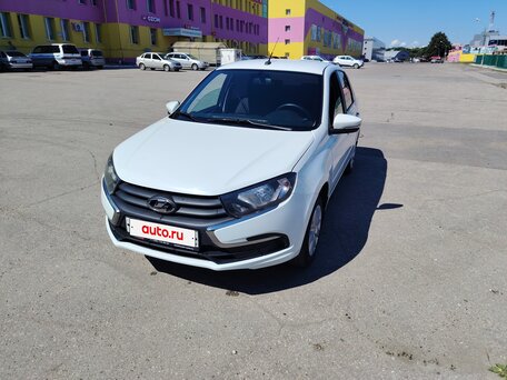 2023 Lada (ВАЗ) Granta I Рестайлинг, белый, 565000 рублей, вид 2