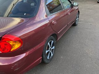 2009 Kia Spectra I Рестайлинг 2, красный, 320000 рублей, вид 3