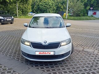 2017 Skoda Rapid I Рестайлинг, белый, 1100000 рублей, вид 2