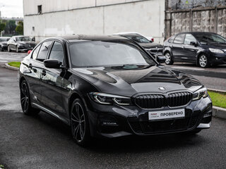 2021 BMW 3 серии 320i xDrive VII (G2x), чёрный, 3899000 рублей, вид 5