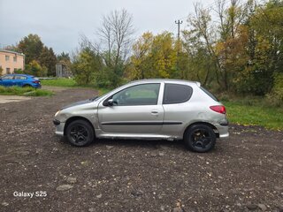 2004 Peugeot 206, серебристый, 80000 рублей, вид 4