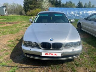 2003 BMW 5 серии 525d IV (E39) Рестайлинг, серебристый, 450000 рублей, вид 2