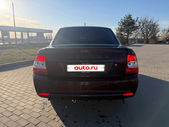 2010 Lada (ВАЗ) Priora I, пурпурный, 185000 рублей - вид 5