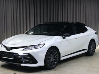2021 Toyota Camry VIII (XV70) Рестайлинг, белый, 2549000 рублей, вид 1