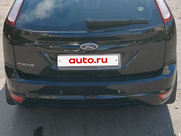 2008 Ford Focus II Рестайлинг, чёрный - вид 2