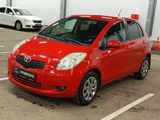 2008 Toyota Yaris Multimode II, красный, 600000 рублей, вид 1