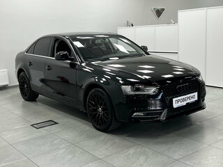 2014 Audi A4 IV (B8) Рестайлинг, чёрный, 1199000 рублей, вид 2
