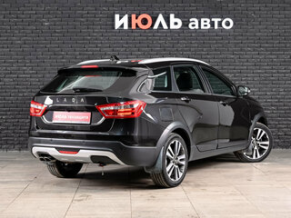 2018 Lada (ВАЗ) Vesta SW Cross I, чёрный, 1020000 рублей, вид 4