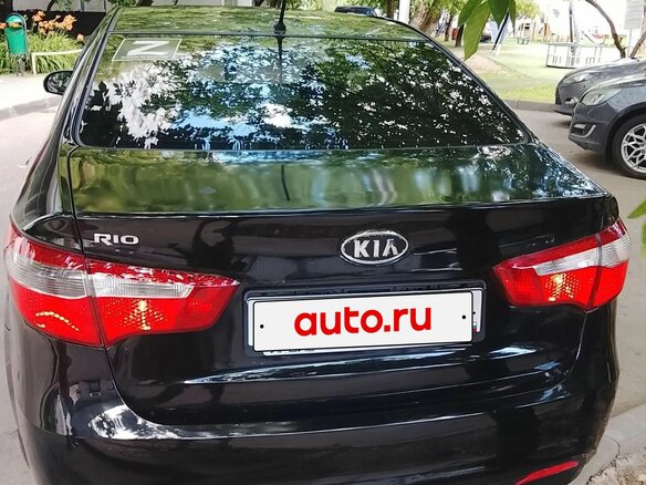 2012 Kia Rio 4-speed III, чёрный, 590000 рублей - вид 2