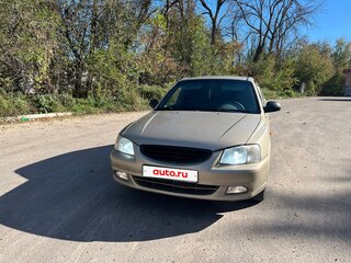 2004 Hyundai Accent ТагАЗ II, бежевый, 290000 рублей, вид 3