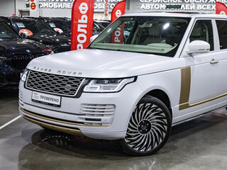 2019 Land Rover Range Rover Long IV Рестайлинг, синий, 5490000 рублей, вид 2