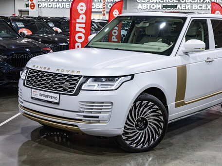 2019 Land Rover Range Rover Long IV Рестайлинг, синий, 5490000 рублей, вид 2