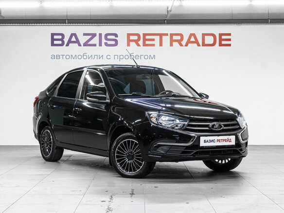 2023 Lada (ВАЗ) Granta I Рестайлинг, чёрный, 900000 рублей - вид 2