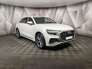 2020 Audi Q8 45 TDI I (4M), белый, 5860000 рублей, вид 3