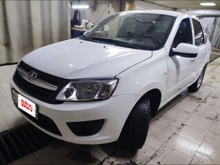 2018 Lada (ВАЗ) Granta I, белый, 380000 рублей, вид 1