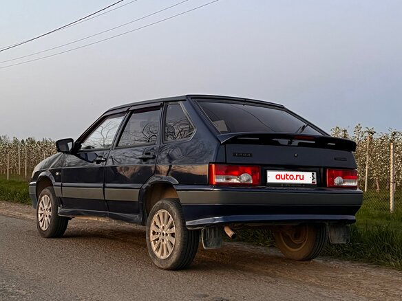2007 Lada (ВАЗ) 2114, синий, 200000 рублей - вид 4